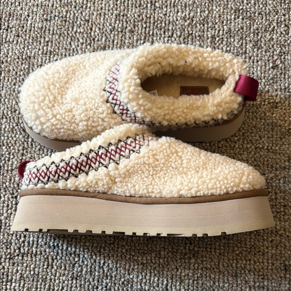 Ugg Tazz Shearling Platform Slipper